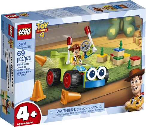 LEGO Disney Pixar’s Toy Story 4 Woody & RC 10766 Building Kit (69 Pieces) in Saudi Arabia