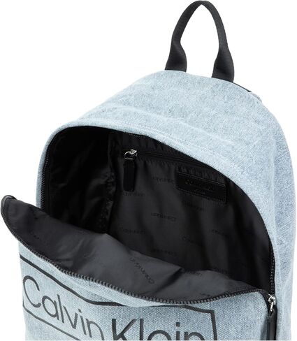 Calvin Klein Landon Zip Around Backpack, Denim Combo in Saudi Arabia