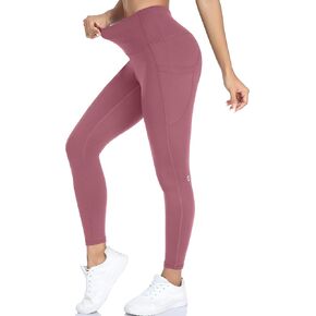 سروال يوجا ليجيند عالي الخصر مضغوط 7/8 رياضي مقاوم للقرفصاء من الألياف اللدنة in Kuwait