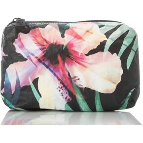 ALOHA Collection Mini Pouch, Lightweight, Packable & Splash-Proof - Durable, Washable, & Reusable Makeup Pouch for Cosmetics. Keeps Essentials Organized. Easy to Clean. (6" x 3.75") in Kuwait