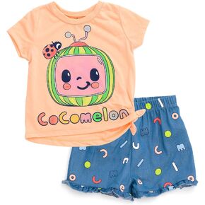 CoComelon JJ T-Shirt and Shorts Outfit Set Infant to Toddler