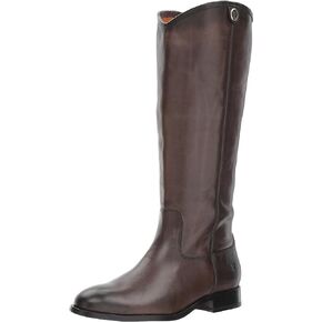 Frye Melissa Button 2 Equestrian-Inspired Tall Boots for Women Made from Hard-Wearing Vintage Leather with Antique Metal Hardware and Leather Outsole – 15 ½" Shaft Height