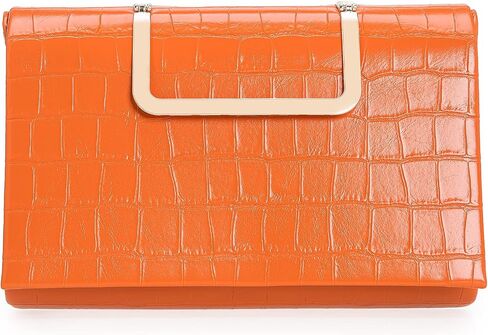 CHARMING TAILOR Small Crocodile Print Clutch Bag PU Alligator Handbag Women’s Clutch Purse in Kuwait