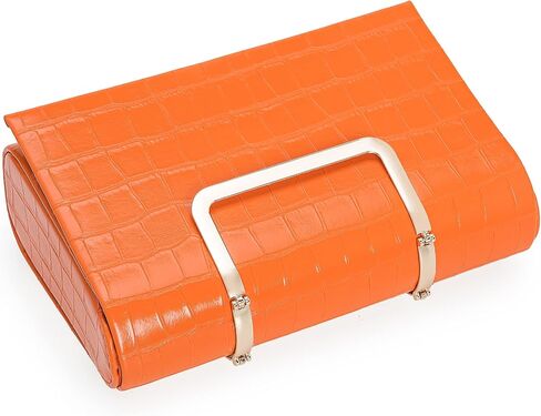 CHARMING TAILOR Small Crocodile Print Clutch Bag PU Alligator Handbag Women’s Clutch Purse in Kuwait