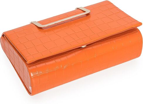 CHARMING TAILOR Small Crocodile Print Clutch Bag PU Alligator Handbag Women’s Clutch Purse in Kuwait