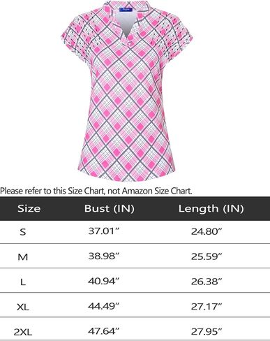 Women's Golf Polo Shirts Lightweight Moisture Wicking Tennis Athletic T Shirts in Kuwait