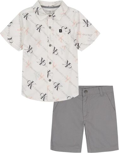 Calvin Klein Baby Boys 2 Pieces Short Set in Saudi Arabia