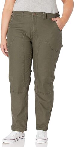 Dickies Size Women's Plus Double Front Denim Carpenter Pants in Saudi Arabia