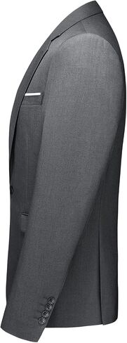 Men's Casual Slim Fit Suit Blazer Jacket One Button Lightweight Sport Coats Formal Dress Daily Business Suit Jacket in Kuwait