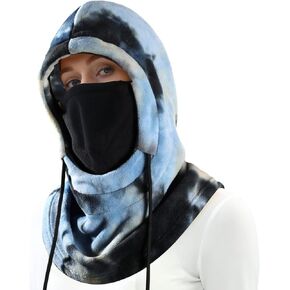 Achiou Ski Mask for Men Women, Winter Balaclava Warm Windproof Face Mask, Fleece Hood Full Head Cover Scarf Neck Warmer
