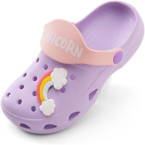 Qtdstz Kids Garden Clogs Slip On Shoes Summer Beach Water Sandals