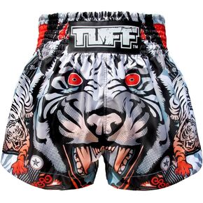 Tuff Sport Boxing Muay Thai Shorts Tiger Kick Martial Arts Training Gym Clothing Trunks