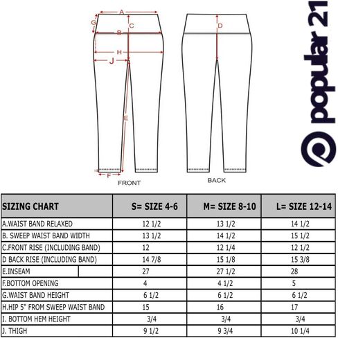 Popular 21 Fold Over Yoga Pants for Women | Soft Cotton Full Length Leggings in Saudi Arabia
