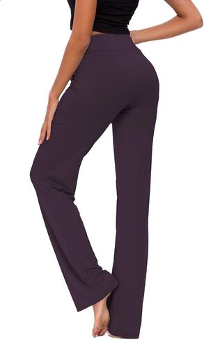 ADANIKI Womens Yoga Pants with Pockets Straight-Leg Loose Comfy Modal Drawstring Lounge Running Long Active Casual Sweatpants in Saudi Arabia