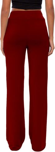 ADANIKI Womens Yoga Pants with Pockets Straight-Leg Loose Comfy Modal Drawstring Lounge Running Long Active Casual Sweatpants in Kuwait