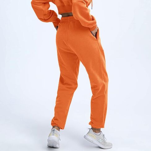 بنطال رياضي نسائي برتقالي لحفلات الهالوين، بنطال رياضي بجزء سفلي من شبح شبح، بنطال رياضي بطباعة اليقطين in Kuwait