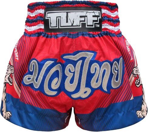 Tuff Sport Boxing Muay Thai Shorts Tiger Kick Martial Arts Training Gym Clothing Trunks in Kuwait