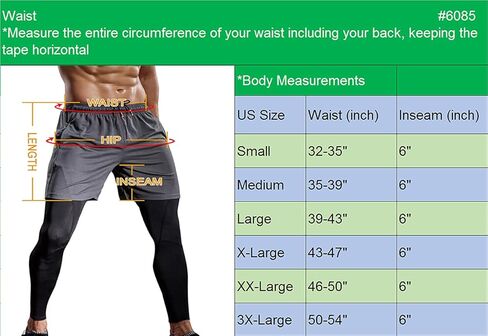 NELEUS Men's 7 inch Lightweight Workout Running Shorts with Pockets in Kuwait