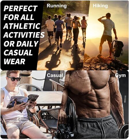 AIMPACT Men's 5"/7" Sweat Shorts Elastic Waist Gym Workout with Pockets in Saudi Arabia