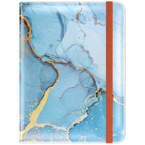 Hsxnam Passport and Vaccine Card Holder Combo, Passport Holder with Vaccine Card Slot, Passport Cover Case with RFID Blocking, Leather Travel Documents Organizer Protector for Women, Beach in Kuwait