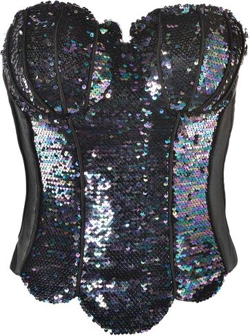 Lustrous, Enchanting Sea Siren Corset - Adult S/M (1 Piece) - Perfect for Costume Parties & Themed Events in Saudi Arabia