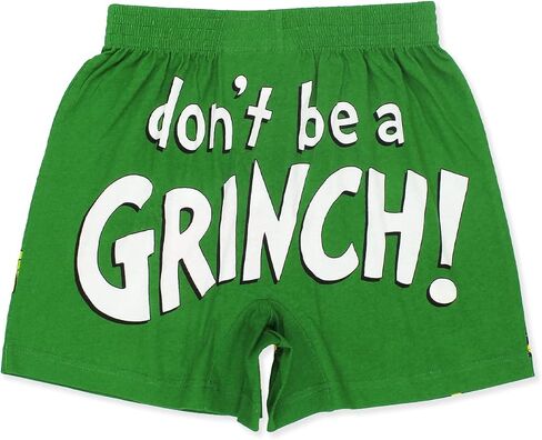 شورت رجالي من Dr. Seuss The Grinch Holiday مزود بأزرار in Kuwait