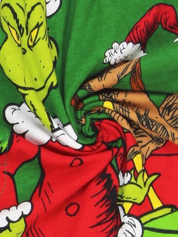 شورت رجالي من Dr. Seuss The Grinch Holiday مزود بأزرار in Kuwait