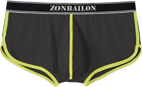 ZONBAILON Men's Sexy Shorts Breathable Underwear Trunk Running Workout Shorts Quick Dry Lounge Sleep Pajama in Kuwait