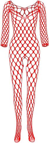 1 Piece of Ladies Fishnet Bodysuit Teddy Underwear Comfortable Babydoll Underwear Womens Fishnet Bodysuit in Saudi Arabia