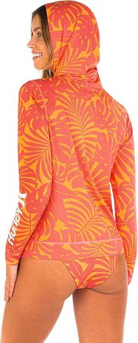 سترة Hurley النسائية ذات القلنسوة القياسية بسحاب Rashguard in Kuwait