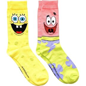 مجموعة جوارب Hyp Spongebob Squarepants وPatrick للرجال مكونة من زوجين in Kuwait
