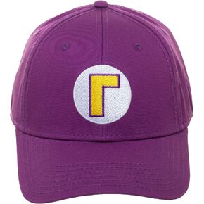 قبعة بيسبول بتصميم Super Mario - من Waluigi Flex Fit Baseball Cap (OSFM) in Saudi Arabia