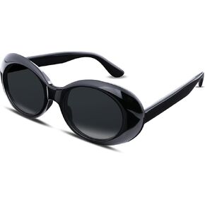 FEISEDY White Clout Goggles Sunglasses Women Men Retro Oval Sunglasses Girls Boys Sunglasses B2253