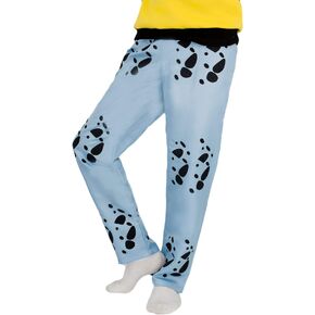 for Trafalgar Law Cosplay Costume Hose Blue Adults Pants Slim, S-XL (S) in Saudi Arabia