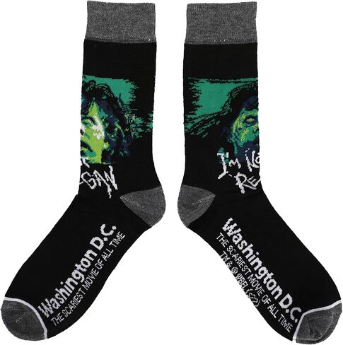 Warner Brothers Horror Movie Characters Men's 5-Pack Crew Socks in Saudi Arabia