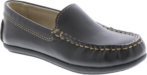 FOOTMATES Brooklyn Slip-On Penny Loafer Boys Shoes, Girls Shoes, with Wide Toe Box and Custom-Fit Insoles, Non-Marking Outsoles - for Toddlers, Little Kids, and Big Kids, Ages 1-12 in Kuwait