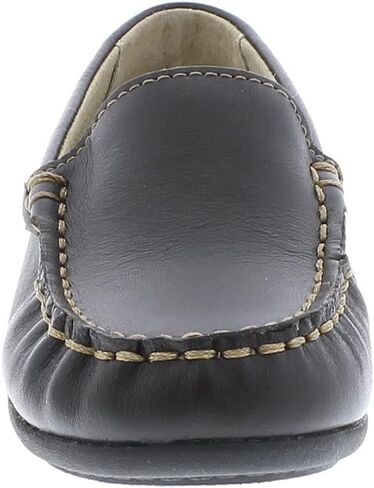 FOOTMATES Brooklyn Slip-On Penny Loafer Boys Shoes, Girls Shoes, with Wide Toe Box and Custom-Fit Insoles, Non-Marking Outsoles - for Toddlers, Little Kids, and Big Kids, Ages 1-12 in Kuwait