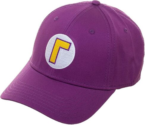 Mens Super Mario Brothers Hat Waluigi Mario Purple Cosplay hat in Saudi Arabia