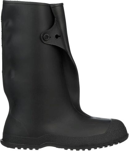 TINGLEY Rubber 35141 Work Brutes PVC 1 Inch Overshoe with Button, XX-Large, أسود in Saudi Arabia