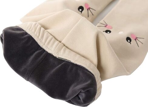 IRELIA Winter Girls Cotton Fleece Lined Leggings Pants in Kuwait