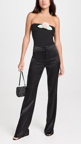 alice + olivia Women's Teeny Wb Fit Flare Boot Pants in Saudi Arabia