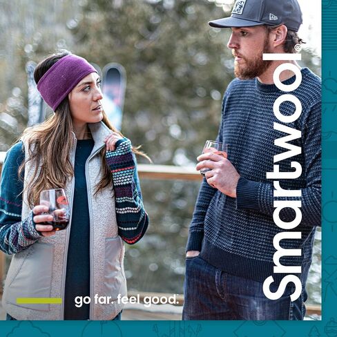 بلوفر نسائي من صوف ميرينو Hudson Trail من Smartwool (مقاس عادي) in Kuwait