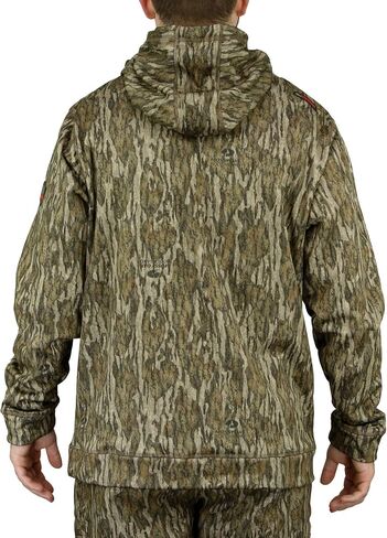 سترة بغطاء رأس مموهة قياسية للرجال من Mossy Oak مصنوعة من الصوف لأداء الصيد in Saudi Arabia