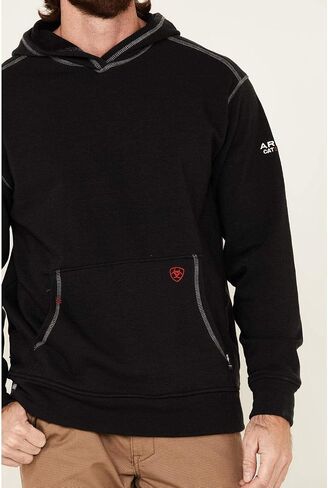 سترة Ariat FR Polartec Hoodie - سترة رجالية متينة طاردة للرياح والماء in Kuwait