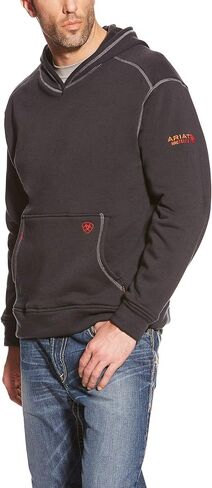 سترة Ariat FR Polartec Hoodie - سترة رجالية متينة طاردة للرياح والماء in Kuwait
