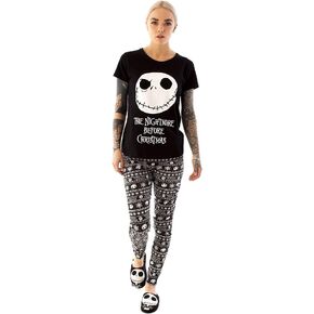 بيجامة ديزني نايتمير بيفور كريسماس للنساء من Skellington PJ in Saudi Arabia