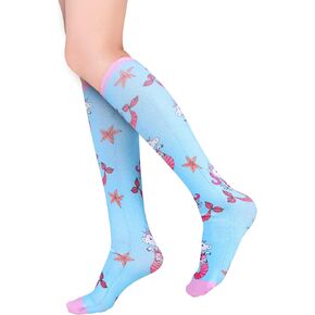 Benefeet Sox النساء الفتيات مضحك الجدة جوارب طويلة إلى الركب مجنون لطيف على العجل الجوارب ثلاثية الأبعاد طباعة الجوارب هالوين عيد الميلاد تأثيري in Kuwait