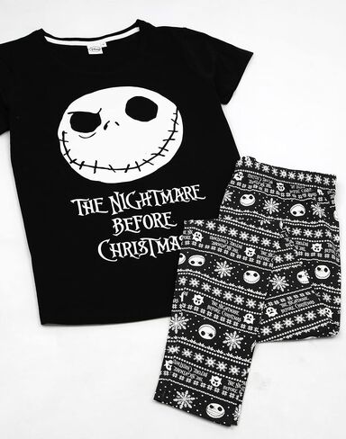 Disney Nightmare Before Christmas Pyjamas Womens Skellington PJ Top Trousers in Saudi Arabia