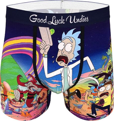 ملابس داخلية قصيرة للرجال من Good Luck Undies بوكسر ريك ومورتي in Kuwait
