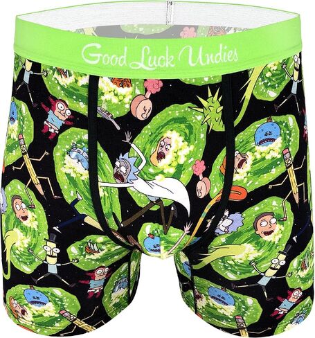 ملابس داخلية قصيرة للرجال من Good Luck Undies بوكسر ريك ومورتي in Kuwait